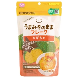 日本Edison 北海道天然南瓜糊;100g