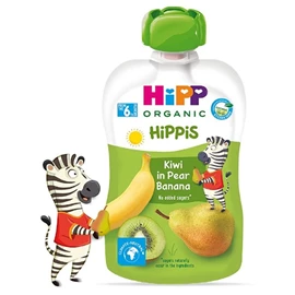 HiPP 喜寶有機果蓉唧唧裝-奇異果洋梨香蕉 100g