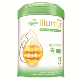 惠氏illuma Organic 有機幼兒成長配方奶粉;3號(1-3歲) 850g
