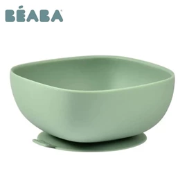 法國BEABA 矽膠吸盤學習碗-10oz 綠色