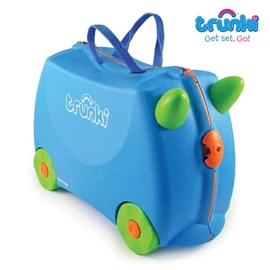 英國Trunki 小朋友行李箱-藍色