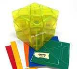 Super Fisher 3x3x3 Cube Ice Green (6-color stickers, limited edition)