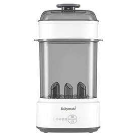 台灣Babymate 奶瓶蒸氣消毒烘乾鍋