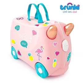英國Trunki 小朋友行李箱-火烈鳥
