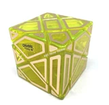 Super Fisher 3x3x3 Cube Ice Green (hollow gold stickers, limited edition)