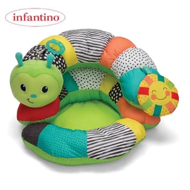 美國infantino 得意毛毛蟲靠墊