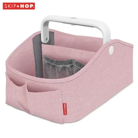 美國Skip Hop 夜燈功能尿布包-粉紅