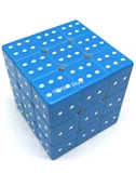 Blind Touching Dice Cube (version 2) Blue Body