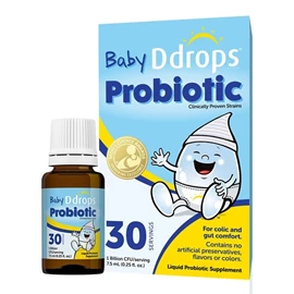 加拿大Baby Ddrops 嬰兒益生菌滴劑(10億 CFU/份)-7.5ml