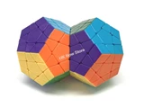 Jumbo Double Megaminx 9cm Stickerless Body (Mod, limited edition)