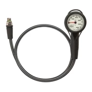  HIGHLAND SINGLE PRESSURE GAUGE COMPLETE W/Miflex hose