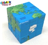 Standard World Map 3x3x3 Cube (wisdom collection)