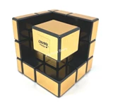 Gray Mirror Illusion Inside II (Black Body, Gold Label) in Small Clear Box