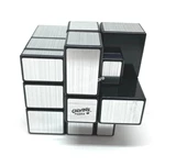 Gray Mirror Illusion Siamese II (Black Body, Silver Label) in Small Clear Box