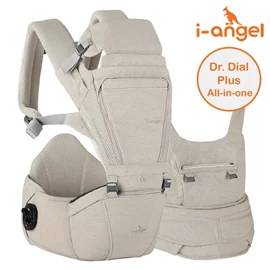 韓國 I-Angel Dr. Dial Plus All-in-one 腰櫈揹帶-溫暖米