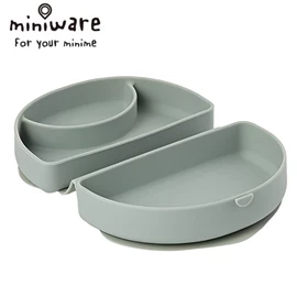 美國Miniware 摺疊矽膠餐盒-挪威森林