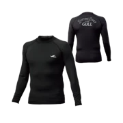 GULL Men's Rash Guard L/S-Black