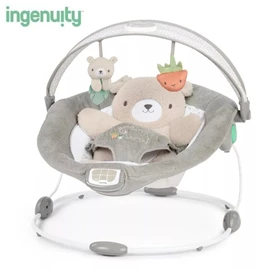 美國Ingenuity InLighten Bouncer 聲光震動搖椅-Nate