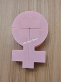 Female Mirror 2x2x2 Cube Pink Body (Xu Mod)