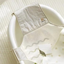 韩国Baby&I 初生婴儿安全浴网-浅灰色