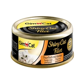 GimCat 天然貓罐頭-吞拿魚南瓜飯湯汁 70g