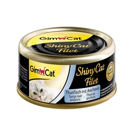 GimCat 天然貓罐頭-吞拿魚鯷魚飯湯汁 70g