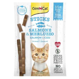 GimCat 無穀物肉條-三文魚及鱒魚 4支裝
