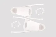 Foot Pocket W/Assembly Set-WHITE-(短叉)