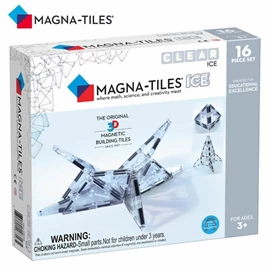 Magna-Tiles 磁力積木-Ice 冰磚 16片