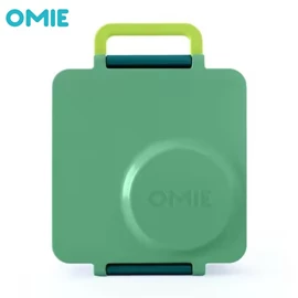 Omiebox  保冷保熱三層防漏餐盒 V2-綠色