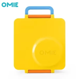 Omiebox  保冷保熱三層防漏餐盒 V2-黃色