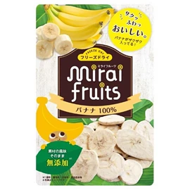 日本mirai fruits 未來果實水果乾/ 香蕉 12g