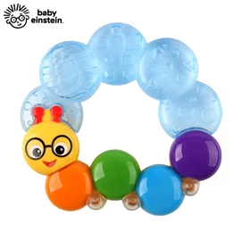 Baby Einstein 冰涼毛毛蟲牙膠手搖玩具