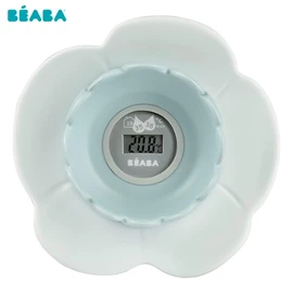 法国BEABA Lotus 电子水温室温计/ 绿蓝色