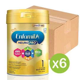 荷蘭美贊臣 Enfa A+ NeuroPro 智睿系列 嬰兒奶粉-1號(0-6個月) 900g X 6罐