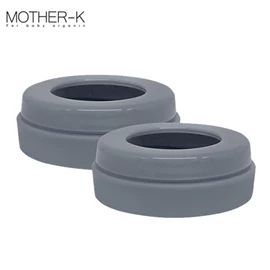 韓國Mother-K 奶瓶水杯共用奶嘴環-2入 時尚灰