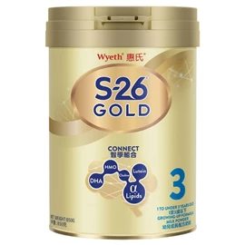 惠氏S-26 Gold/ 3號 幼兒成長配方奶粉 850g