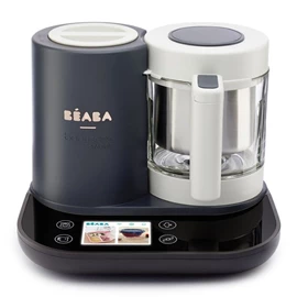 法國BEABA Babycook® Smart 蒸煮攪拌輔食機-炭灰色