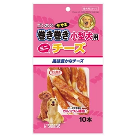 Sunrise 小型犬鸡肉芝士卷-10条