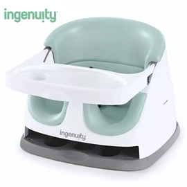 美国kids2 Ingenuity Baby Base 二合一宝宝椅-雾绿色