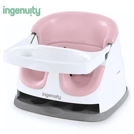 美国kids2 Ingenuity Baby Base 二合一宝宝椅-牡丹粉红