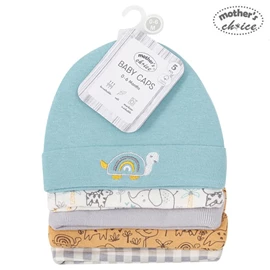 Mother's Choice 嬰兒帽-5件裝 動物園