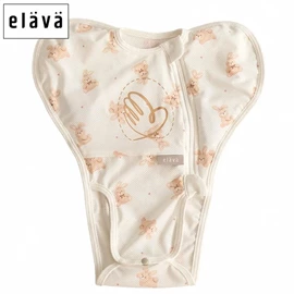 韓國Elava 包屁式安撫包巾(附舒眠墊)-沁涼冷感材質 俏皮兔