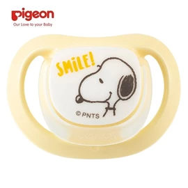 日本Pigeon 親膚安撫奶嘴-S碼 0-3個月 史努比