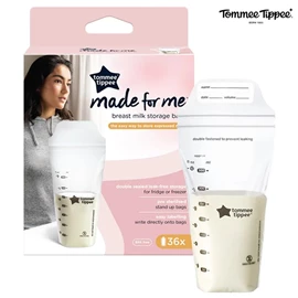 英国Tommee Tippee Made for Me 储奶袋/ 36个装