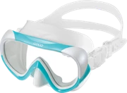  Gull Coco White Silicon Mask - Sky Blue