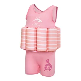 英國Konfidence™ Floatsuit 幼兒游泳學習助浮泳衣-Breton Pink