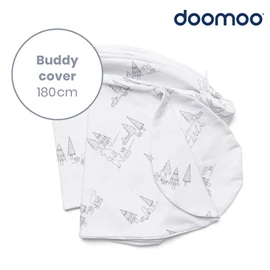 比利時Doomoo Buddy 有機棉舒眠月亮枕套(多色選)