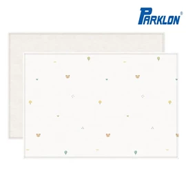 韓國Parklon Lapure Soft 柔軟PVC雙面地墊/ 130 X 190cm 可可熊
