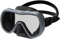 Gull Luvos Black Silicon Mask UV380CUT AR IR Clear-Rubber Lead Gray
